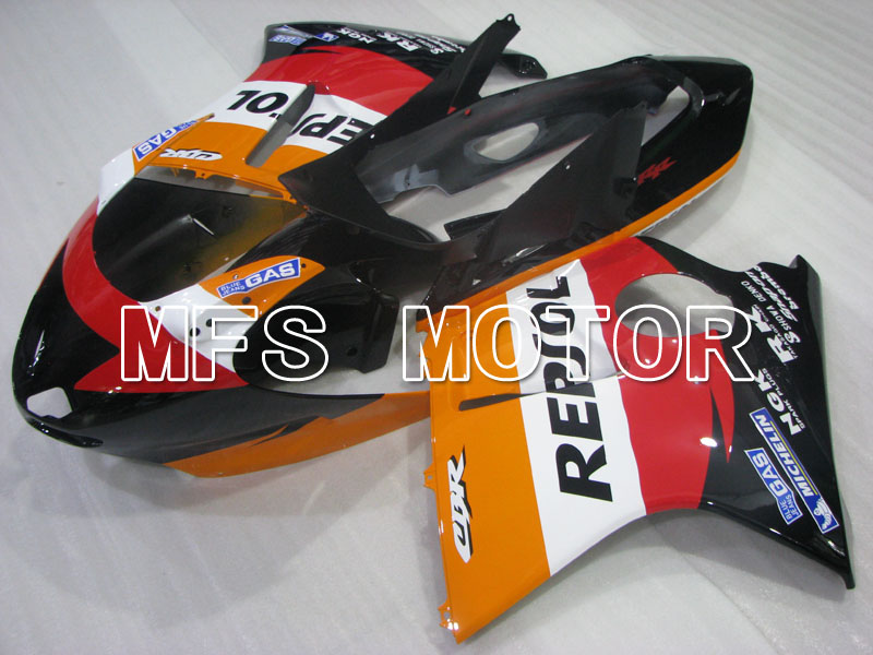 Honda CBR1100XX 1996-2007 Injection ABS Fairing - Repsol - Black Orange Red - MFS3243
