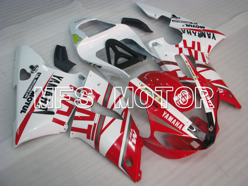 Yamaha YZF-R1 2000-2001 Injection ABS Fairing - FIAT - Red White - MFS3277