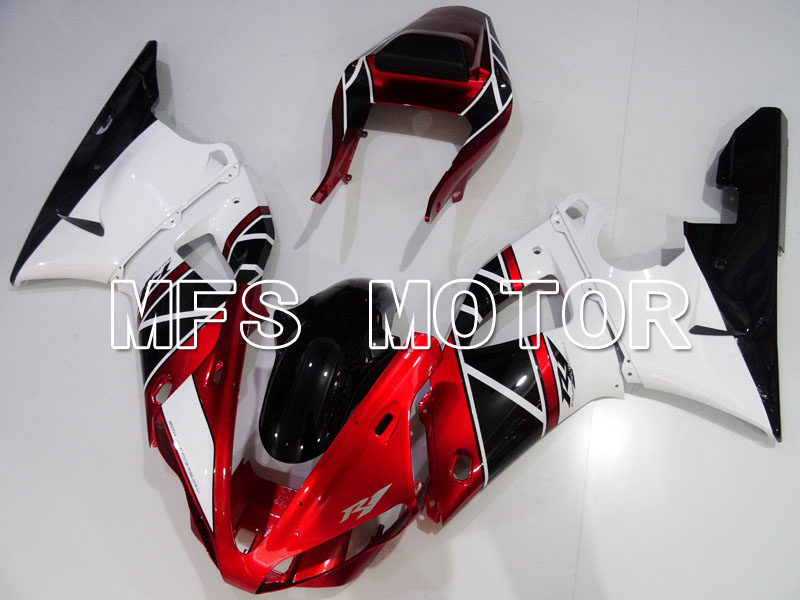 Yamaha YZF-R1 2000-2001 Injection ABS Fairing - Factory Style - Black Red White - MFS3282