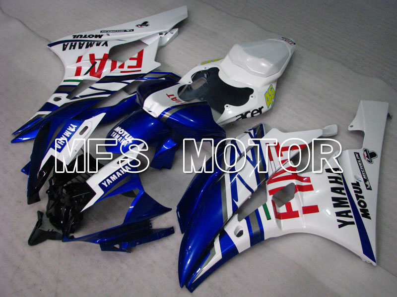 Yamaha YZF-R6 2006-2007 Injection ABS Carénage - FIAT - Bleu blanc - MFS3846