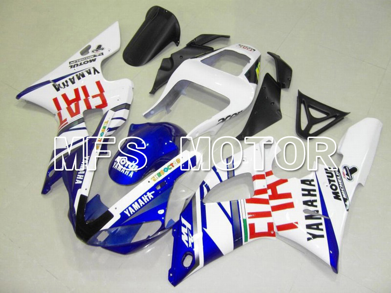 Yamaha YZF-R1 2000-2001 Injection ABS Fairing - FIAT - Blue White - MFS4857